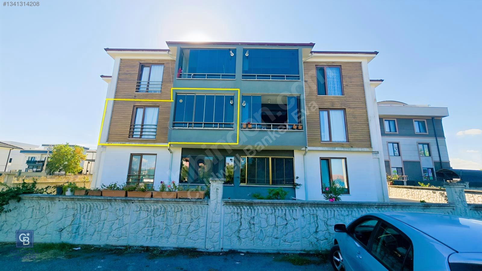 Tamamı Krediye Uygun 120 m² Ara Kat Cam Balkon Yerden Isıtma 2+1 görsel 2