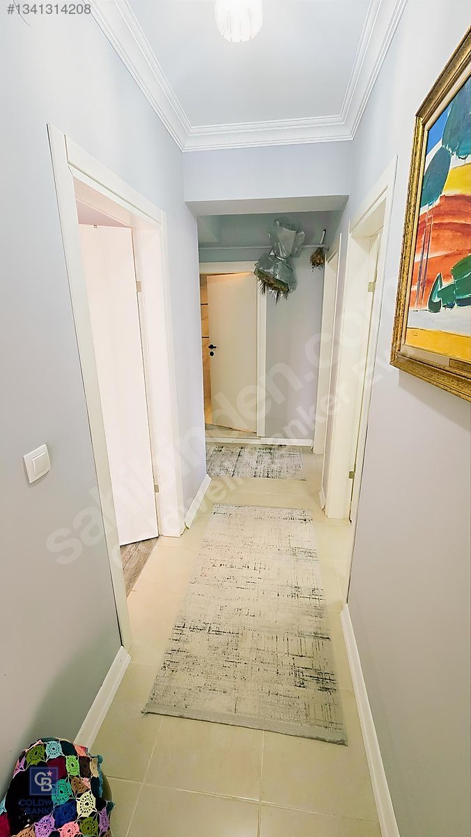 Tamamı Krediye Uygun 120 m² Ara Kat Cam Balkon Yerden Isıtma 2+1 görsel 11